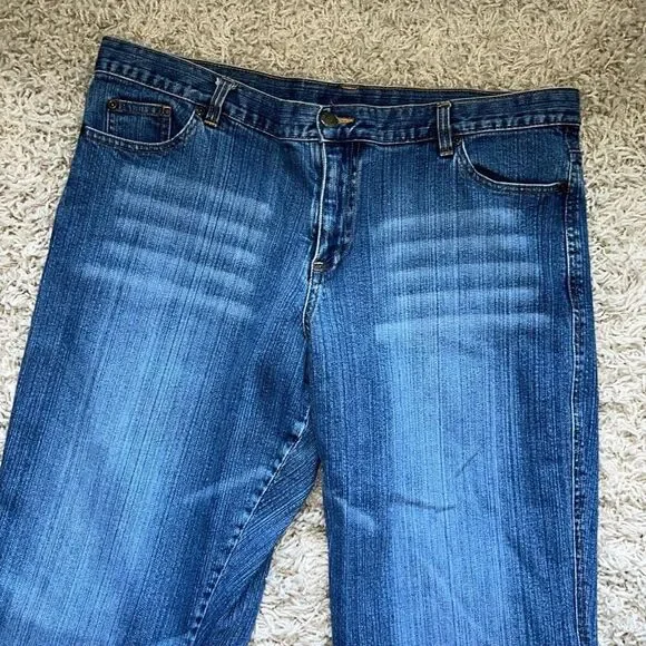 Y2K Vintage Disney Mickey Mouse Wide Leg Baggy Jeans 14 - Picture 6 of 12